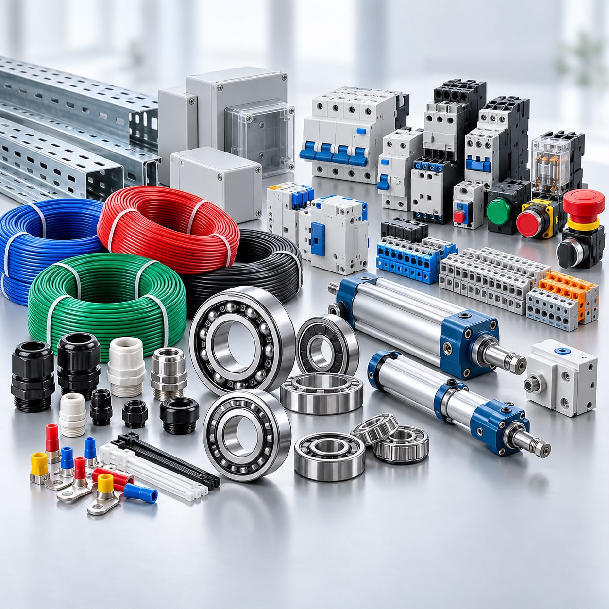 Industrial material supply